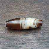Antique Yemeni Collectible Agate Bead With Nature's Signature Banded Agate -43